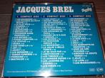 Jacques Brel ‎- Brel [3 CD], Ophalen of Verzenden, Zo goed als nieuw, Overige soorten