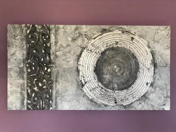 Mooie muur decoratie met reliëf 115x60cm beschikbaar voor biedingen