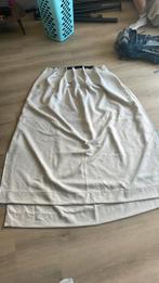 Gordijnen verduisterend 140x160, Gebruikt, 100 tot 150 cm, Beige, Ophalen of Verzenden