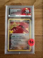Team Magma’s Groudon ACE 10, Hobby en Vrije tijd, Verzamelkaartspellen | Pokémon, Ophalen of Verzenden, Zo goed als nieuw
