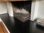 Helex Haardrooster hoek rechts, Ophalen, Gebruikt, Vrijstaande haard, Houthaard