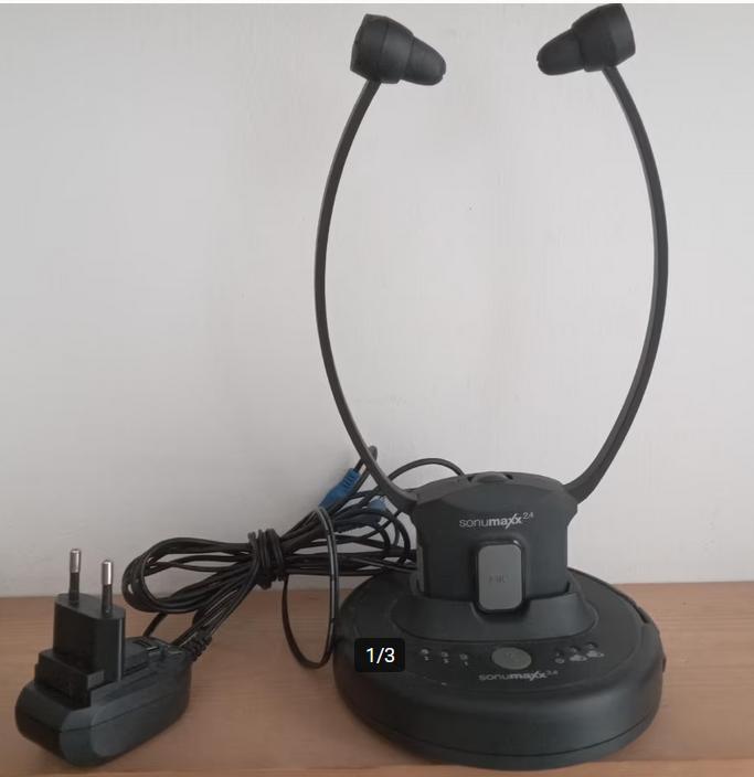 Sonumaxx 2.4 GHZ koptelefoon slechthorenden, Diversen, Verpleegmiddelen, Nieuw, Verzenden