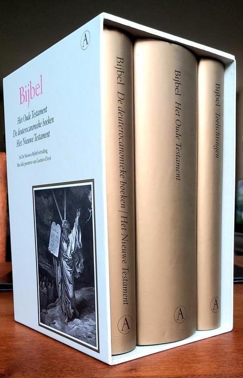 Gustav Doré Bijbel - 3 Delen - Geïllustreerd, Antiek en Kunst, Antiek | Boeken en Bijbels, Ophalen