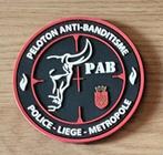 Patch police politie PAB Liège ecusson embleem, Ophalen of Verzenden, Overige soorten, Amerika, Embleem of Badge