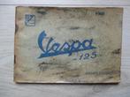 instructieboekje Vespa 125 Handleiding, Ophalen of Verzenden, Overige merken
