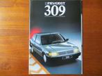 Peugeot 309 (1988), Boeken, Auto's | Folders en Tijdschriften, Nieuw, Peugeot, Ophalen of Verzenden