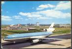 KLM DC10 op Avioduct Schiphol 1979, Verzamelen, Ansichtkaarten | Themakaarten, Gelopen, Verzenden