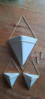 Plantenbakjes voor aan de muur, Tuin en Terras, Ophalen, Steen, Binnen, Zo goed als nieuw