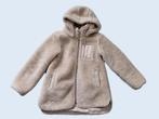 Beige teddy jas met afneembare capuchon mt 146/152 ~ SC2008, Ophalen of Verzenden, Gebruikt, Meisje, Jas
