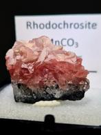 Thumbnail Rhodochrosiet in doosje..Wutong-mijn China, Ophalen of Verzenden, Mineraal