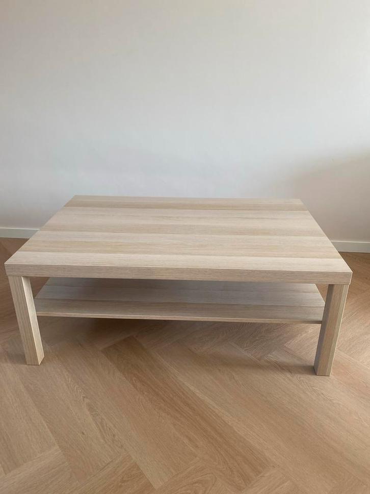 IKEA Lack Salontafel - Wit Eiken - Roden, Huis en Inrichting, Tafels | Salontafels, Gebruikt, Minder dan 50 cm, 50 tot 100 cm