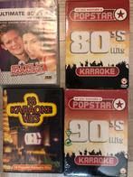 4 karaoke dvd’s, Alle leeftijden, Ophalen of Verzenden, Zo goed als nieuw