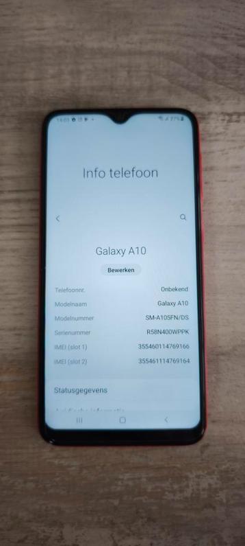Samsung Galaxy A10 - top conditie! beschikbaar voor biedingen