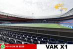 FEYENOORD - FC Utrecht Losse kaart Gele Zijde Vak X, Losse kaart, Eén persoon, Oktober