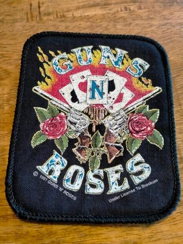 Guns N Roses 1991 vintage logo patch embleem rock metal  beschikbaar voor biedingen