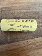 Monaco 2001 rol aangebroken 25 stuks van 1 euro, Ophalen of Verzenden