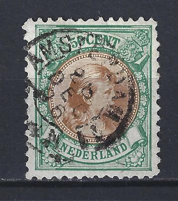 NVPH 45 gebruikt Wilhelmina 1893 ; OUD NEDERLAND p/stuk beschikbaar voor biedingen