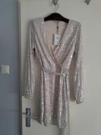 Glitterjurk Jdy Maat M, kerstjurk, cocktailjurk, Ophalen of Verzenden, Zo goed als nieuw, Boven de knie