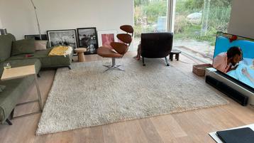 Wollen berberkleed beige gemeleerd beschikbaar voor biedingen