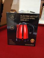 Royalswiss Waterkoker - Elektrisch - 1,8L - Retro, 1 tot 2 liter, Nieuw, Ophalen of Verzenden, Info@brabanttrading.nl
