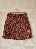 King Louie Border Skirt rok rood bloem L/40 zgan, Kleding | Dames, Rokken, Maat 42/44 (L), Ophalen of Verzenden, Zo goed als nieuw