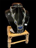 Ketting met lapis lazuli - €46,95, Blauw, Ophalen of Verzenden, Zo goed als nieuw, Met edelsteen