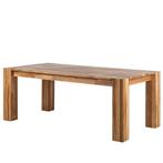 Teakhouten tafel 220 bij 1 meter gebruikt teab, Huis en Inrichting, Tafels | Eettafels, Ophalen, 100 tot 150 cm, 200 cm of meer