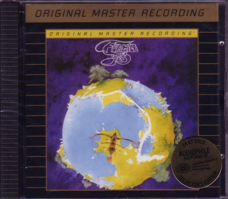 Yes: Fragile - MFSL 24kt gold - Nieuw (verzegeld), Cd's en Dvd's, Cd's | Rock, Nieuw in verpakking, Progressive, Ophalen of Verzenden