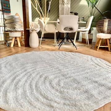 Japandi creme - fluffy xl vloerkleed - fotoshoot beschikbaar voor biedingen
