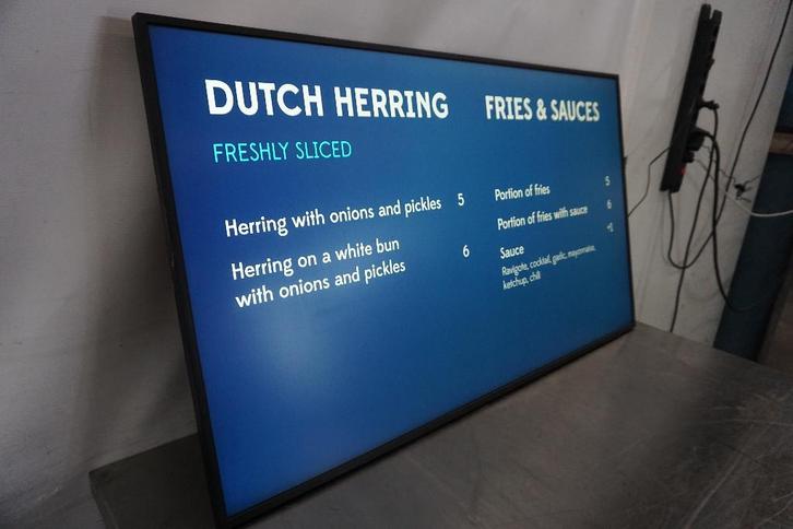 Samsung monitor beeldscherm | QM49R, Computers en Software, Monitoren, Gebruikt, 60 Hz of minder, LED, Overige resoluties, Onbekend