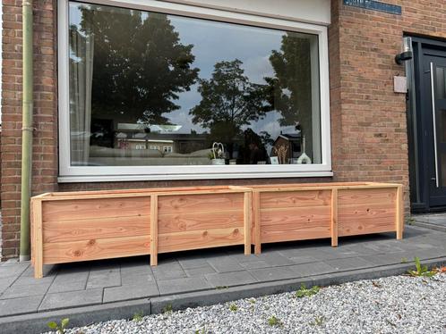 Handgemaakte Douglas plantenbak | HOUT | 125 x 50 x 50, Tuin en Terras, Bloembakken en Plantenbakken, Nieuw, Hout, Balkon, 30 tot 60 cm