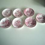7 rode petitfours  wedgwood en boch, Ophalen of Verzenden, Zilver