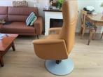 Sta op en relax stoel electrisch met accu, Prominent, Huis en Inrichting, Fauteuils, Ophalen, Minder dan 75 cm, Leer, Zo goed als nieuw