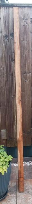 Houten balk 192 cm x 8 cm x 6 cm., Ophalen, Zo goed als nieuw, 250 cm of meer, Balken