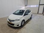 Toyota Yaris 1.4 D-4d 5DR 2012 Wit, Auto's, Toyota, Stof, Zwart, 4 cilinders, Wit