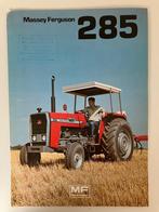 Massey Ferguson 285 trekker tractor folder brochure, Ophalen of Verzenden, Gelezen