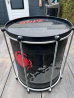 Gope trommel, Ophalen, Gebruikt, Trommel