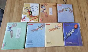 7 x post Jaarcollecties 1992 / 93 / 94 / 95 / 96 / 97 / 98 beschikbaar voor biedingen