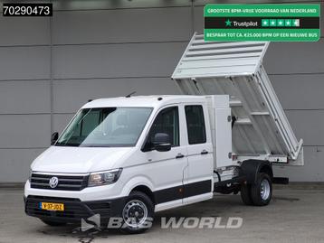Volkswagen Crafter 177pk Dubbel Cabine Kipper Kist 3500kg tr beschikbaar voor biedingen