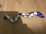 Rubik's Snake - Blauw/Wit, Ophalen of Verzenden, Zo goed als nieuw, Jongen of Meisje