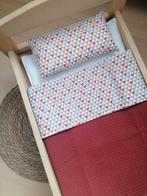 Poppendekenset voor oa ikea duktig poppenbed, Ophalen of Verzenden, Zo goed als nieuw