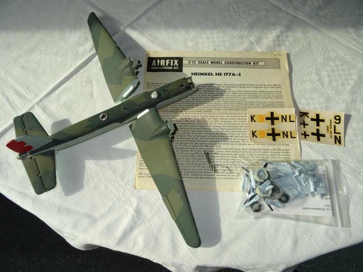 Heinkel HE177 - Airfix - 1:72, Hobby en Vrije tijd, Modelbouw | Vliegtuigen en Helikopters, Gebruikt, 1:72 tot 1:144, Overige merken