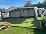 Caravan vlonder met kunstgras, Ophalen, Gebruikt, Hout