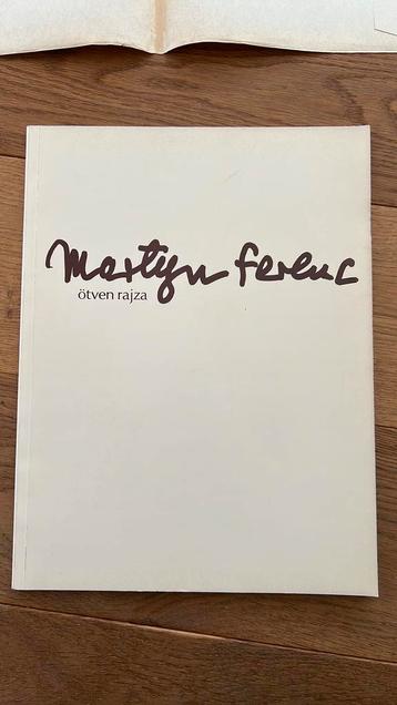 Martyn Ferenc boek met abstracte illustraties beschikbaar voor biedingen