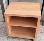 Nachtkastje op wieltjes, Huis en Inrichting, Slaapkamer | Nachtkastjes, Ophalen, Gebruikt, Hout