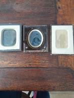 vroege  foto / fotolijstjes 3 stuks, Audio, Tv en Foto, Fotografie | Fotolijsten, Ophalen, Gebruikt