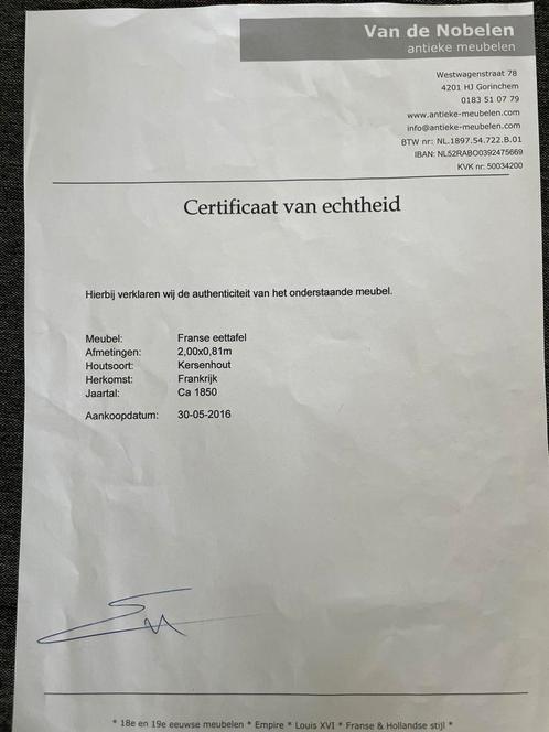 Prachtige franse wijntafel + art deco lamp met certificaat, Antiek en Kunst, Antiek | Meubels | Tafels, Ophalen