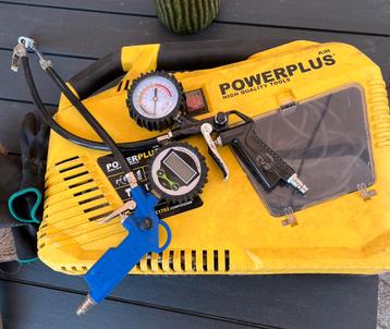 Powerplus 8 bar compressor beschikbaar voor biedingen