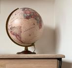 Globe / wereldbol roze op houten voet, Ophalen of Verzenden, Zo goed als nieuw