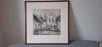 Hendrik de Laat - Diepenstraat 's-Hertogenbosch - 60x60, Antiek en Kunst, Kunst | Etsen en Gravures, Ophalen